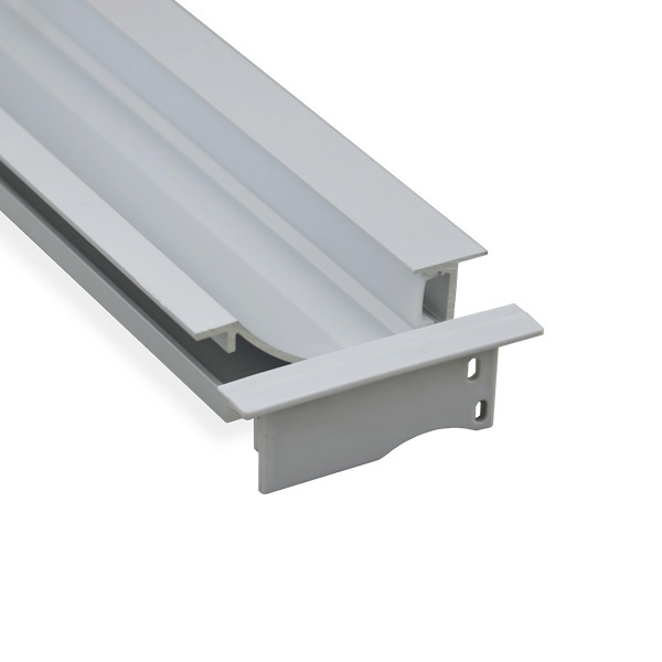 Aluminum LED Channel For Skirting Trim For 12mm White LED Strip Lights Aluminum LED Channel For Skirting Trim For 12mm White LED Strip Lights